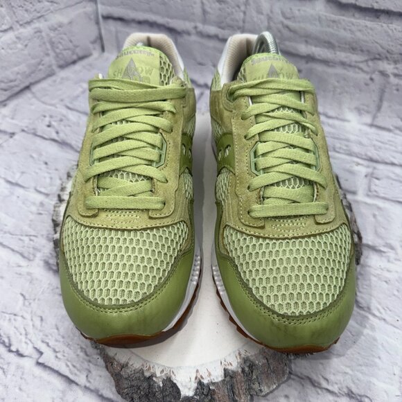 Saucony Shadow 5000 Running Shoes Trainers Women's Size 11 US 9 UK Green EUC - Picture 2 of 14